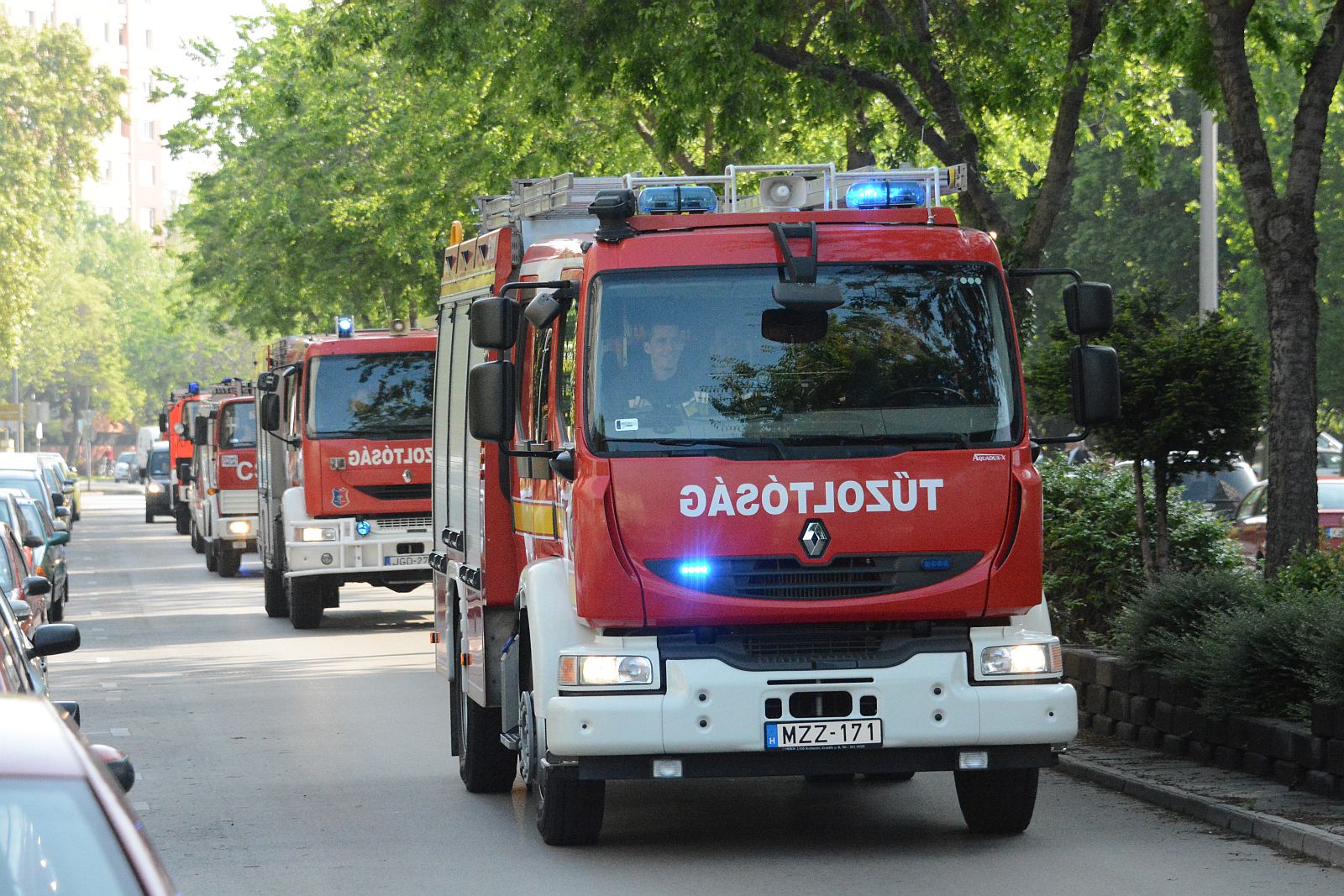 Tűzoltók Szent Flórián-napi megemlékezése és felvonulása Fehérváron